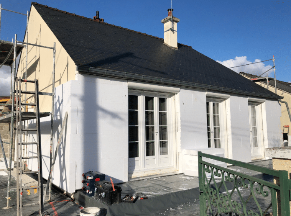 Ravalement d'une façade à millau